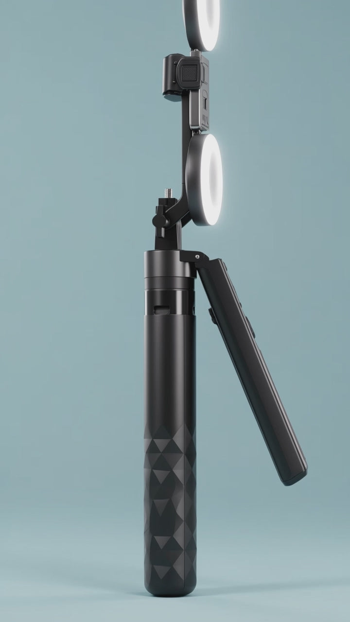 PLOKAMA AUTO-A7 PRO AI Intelligent 360° Face Tracking Selfie Stick Tripod